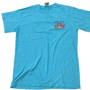 Comfort Colors Turquoise Tee